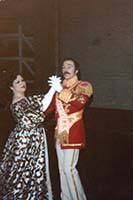 Harlan dancing with partner in opera, Fort Worth